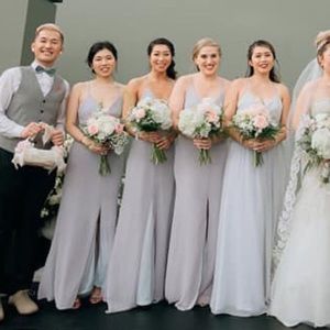 Asos grey bridesmaid dresses Clearance